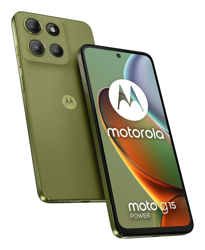 Motorola moto Smartphone g15 power 17,1 cm (6.72") Doppia SIM Android 15 4G USB tipo-C 8 GB 512 GB 6000 mAh Verde