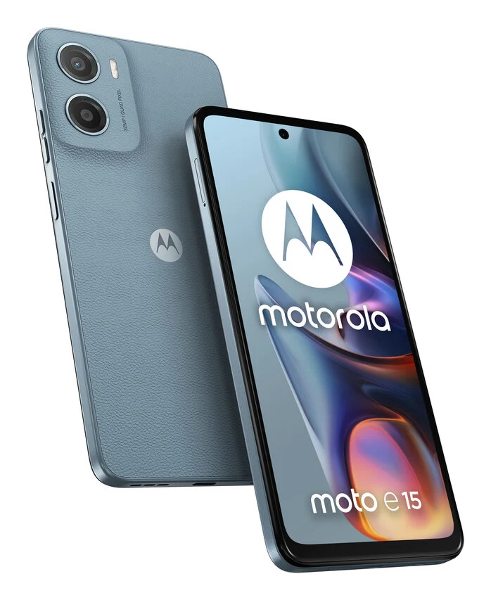 Motorola moto e15 16,9 cm (6.67") Doppia SIM Android 14 Go edition Smartphone 4G USB tipo-C 2 GB 64 GB 5200 mAh Blu