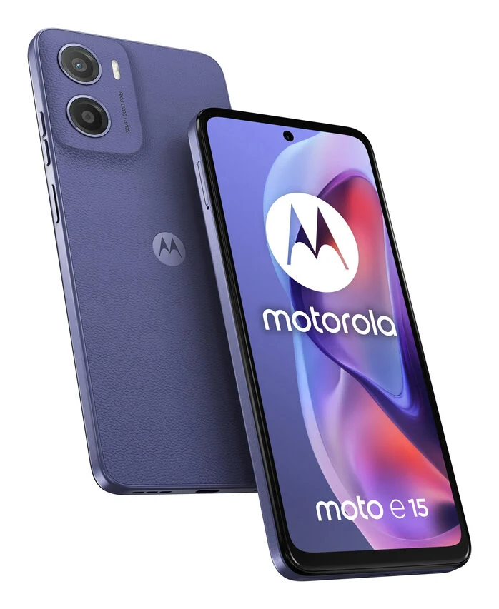 Motorola moto e15 16,9 cm (6.67") Doppia SIM Android 14 Go edition 4G Smartphone USB tipo-C 2 GB 64 GB 5200 mAh Lavanda