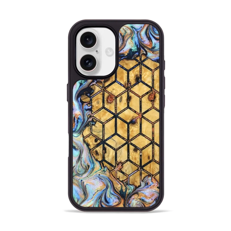 iPhone 17 Wood Phone Case - Jaycee (Pattern, 830116)