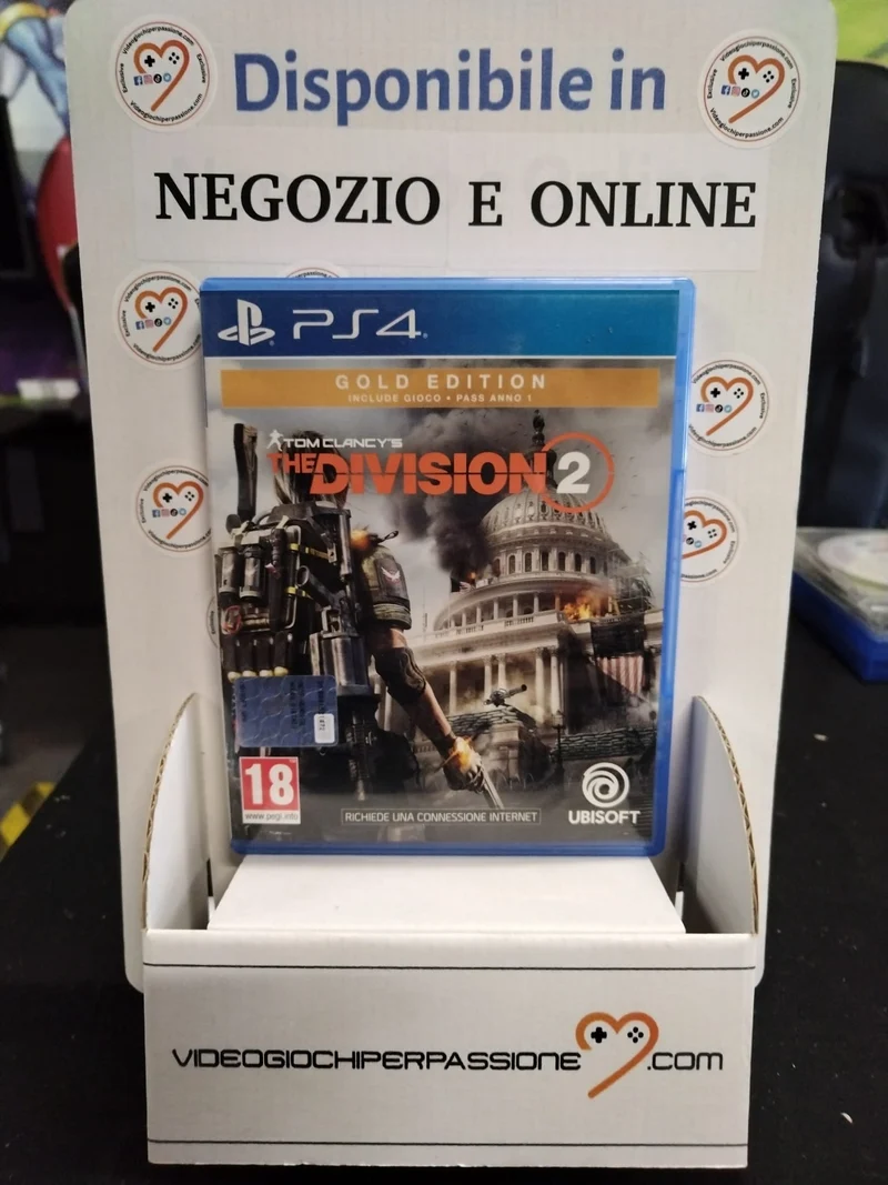 Tom Clancy's The Division 2 Gold Edition PlayStation 4 (usato garantito)(ver. italiana)