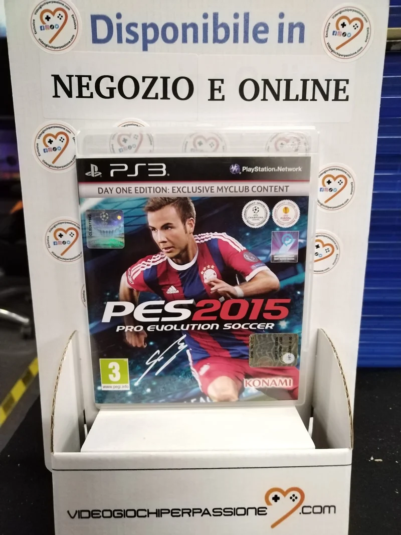 pes 2015 playstation 3 (usato garantito)(ver. italiana)