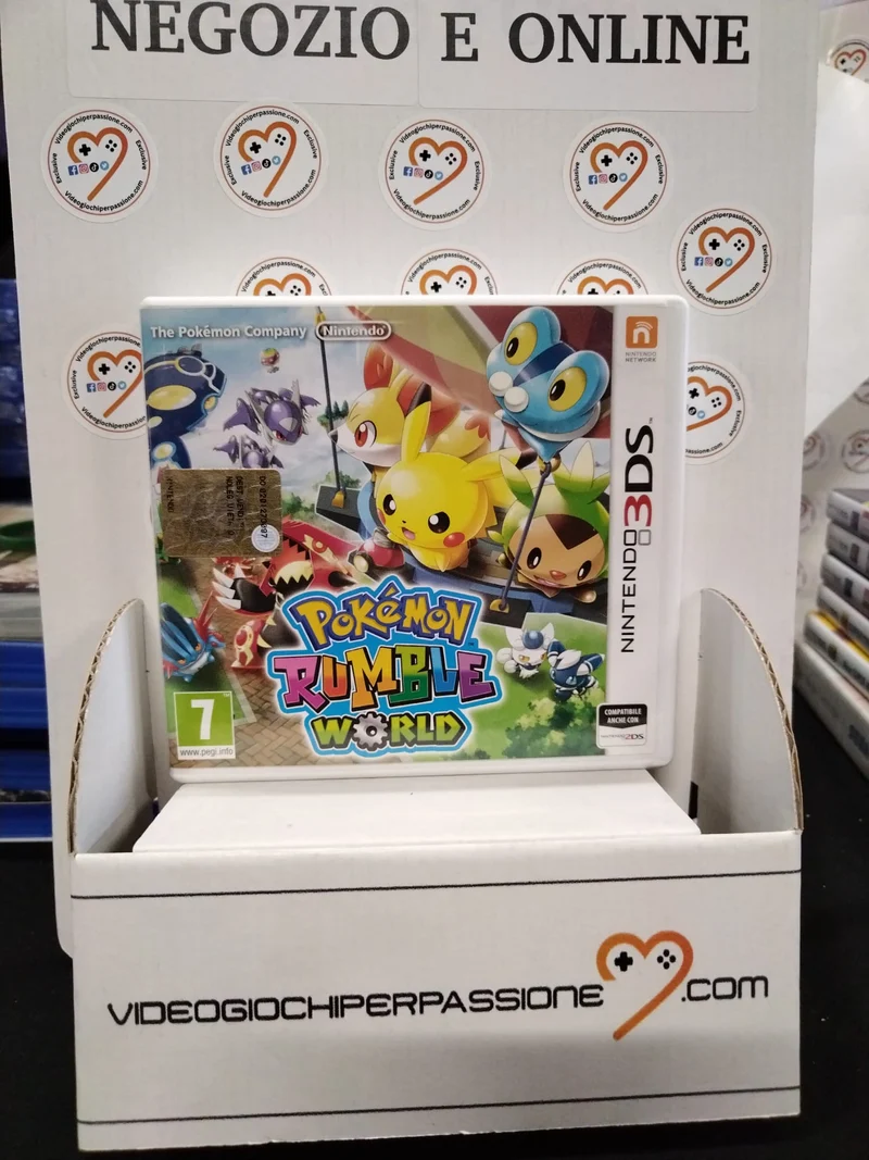 Pokemon rumble world nintendo 3DS versione italiana(usato garantito)