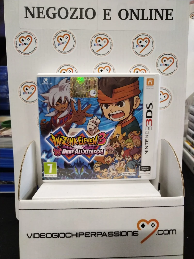 inazuma eleven 3 ogre all'attacco nintendo 3DS versione italiana(usato garantito)