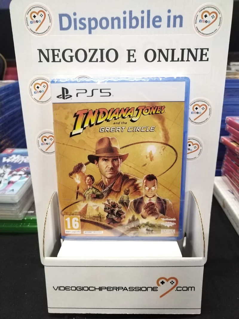 Indiana Jones e L'Antico Cerchio Standard Edition Playstation 5 Edizione Europea