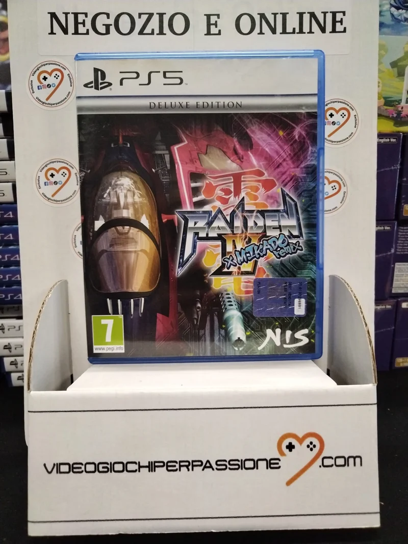 Raiden IV x MIKADO remix Deluxe Edition PS5 (usato garantito)(ver. italiana)