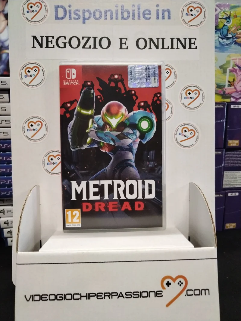 Metroid Dread - Nintendo Switch - Ed. Italiana - Versione su scheda (usato garantito)