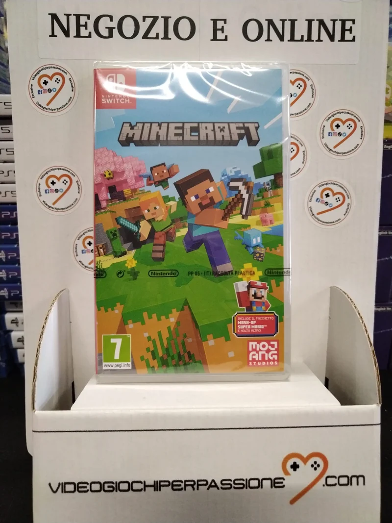 Minecraft - Nintendo switch- Ed. Italiana - Versione su scheda