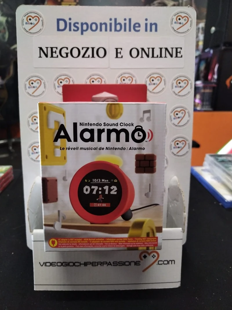 Orologio sonoro Nintendo: Alarmo
