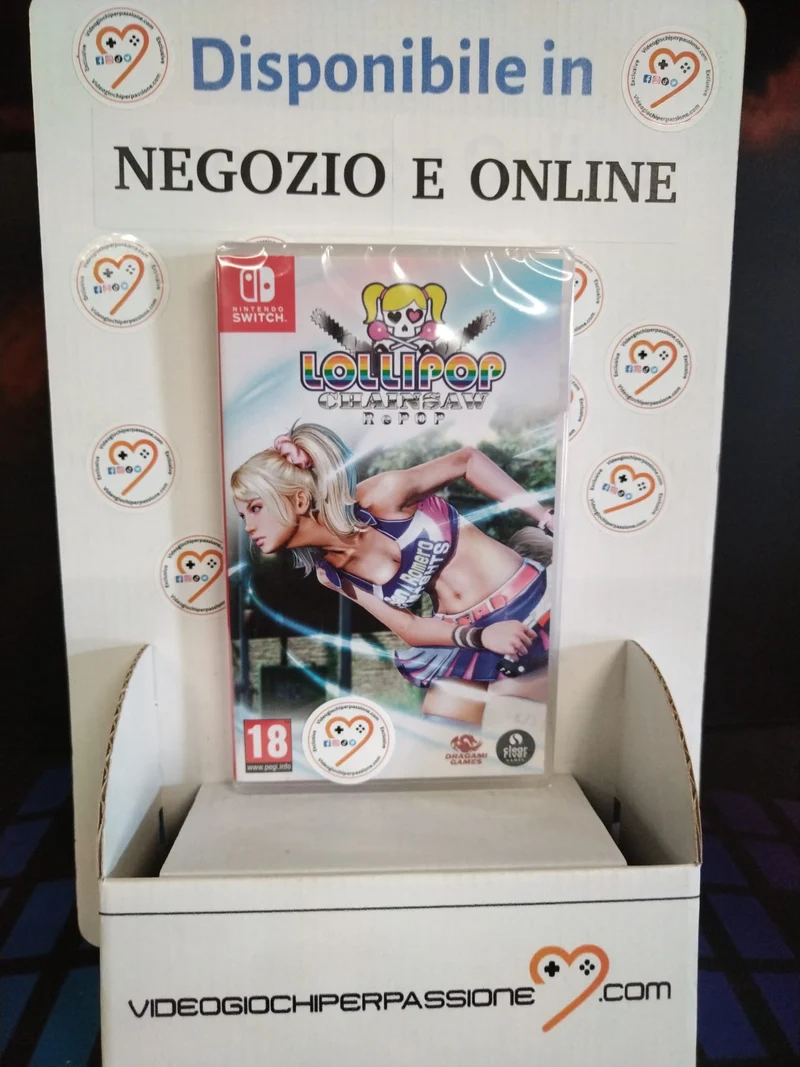 Lollipop Chainsaw RePOP Nintendo Switch Edizione Europea + Gadget Omaggio a Sorpresa