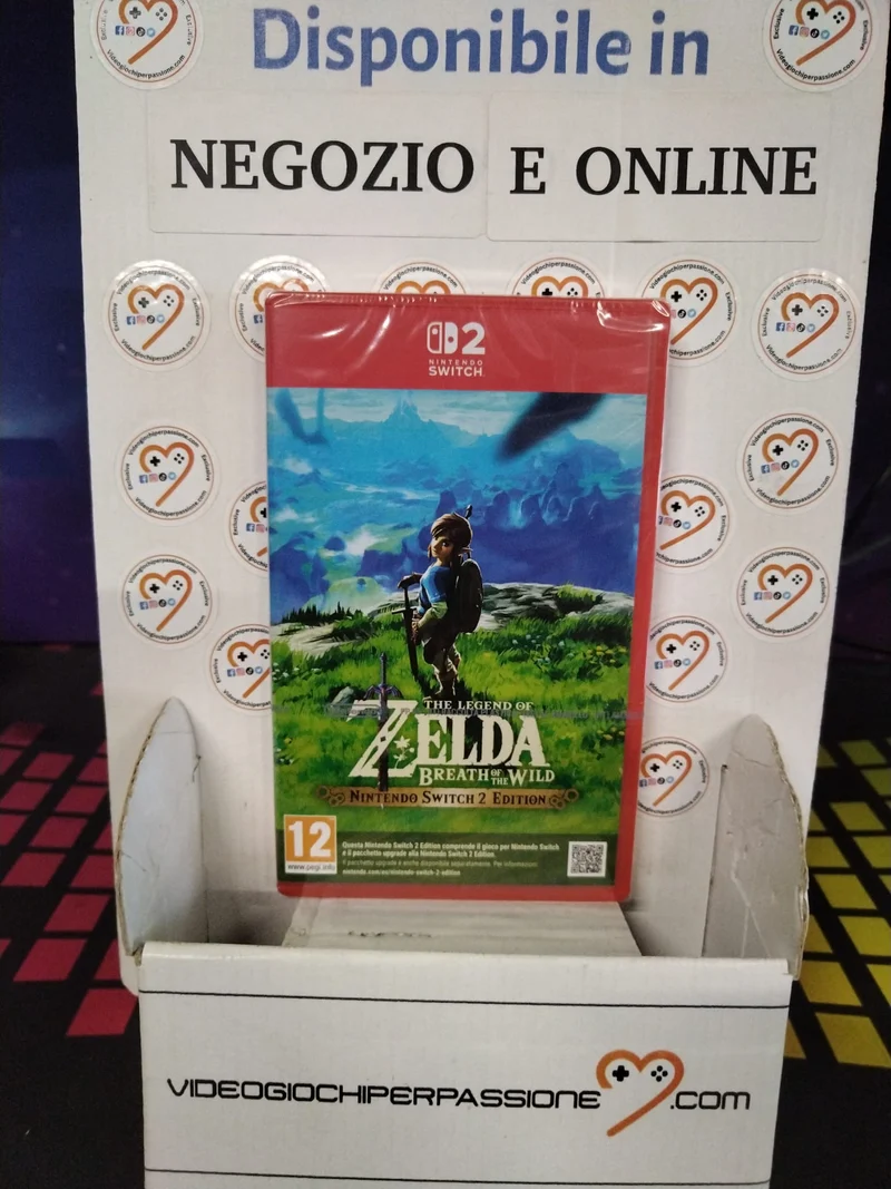 The Legend of Zelda: Breath of the Wild Nintendo Switch 2 Edizione Italiana