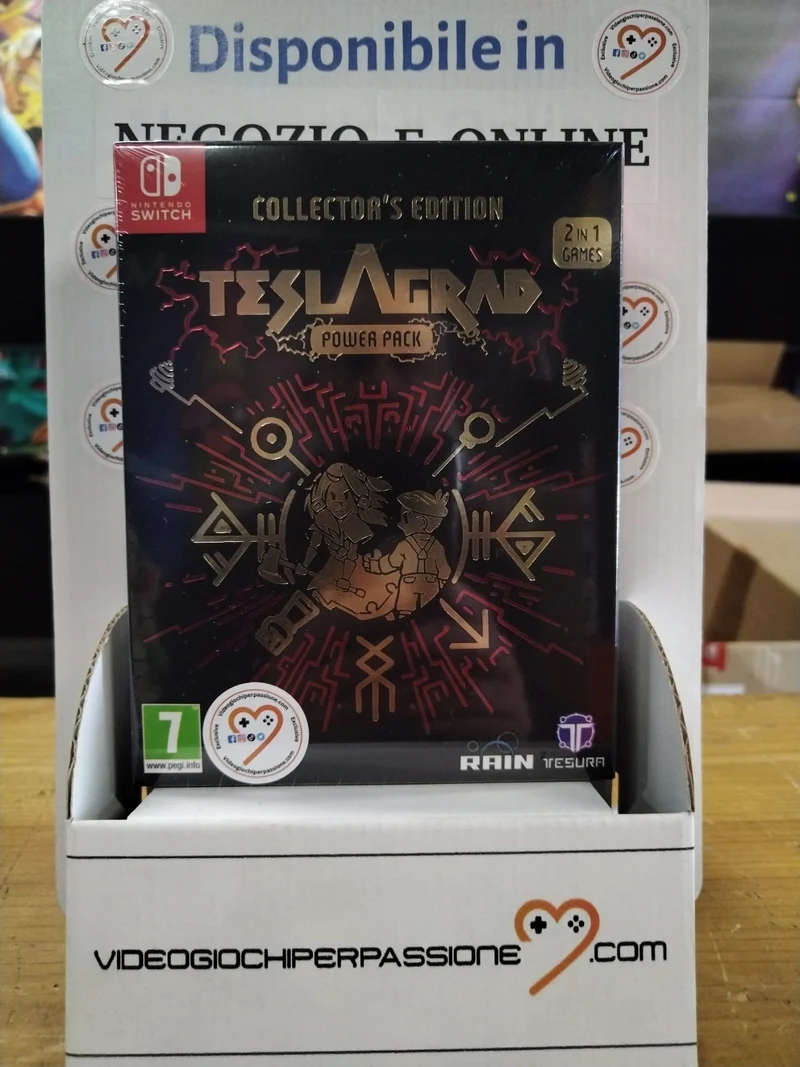 Teslagrad Power Pack Collector’s Edition Nintendo Switch Edizione Europea