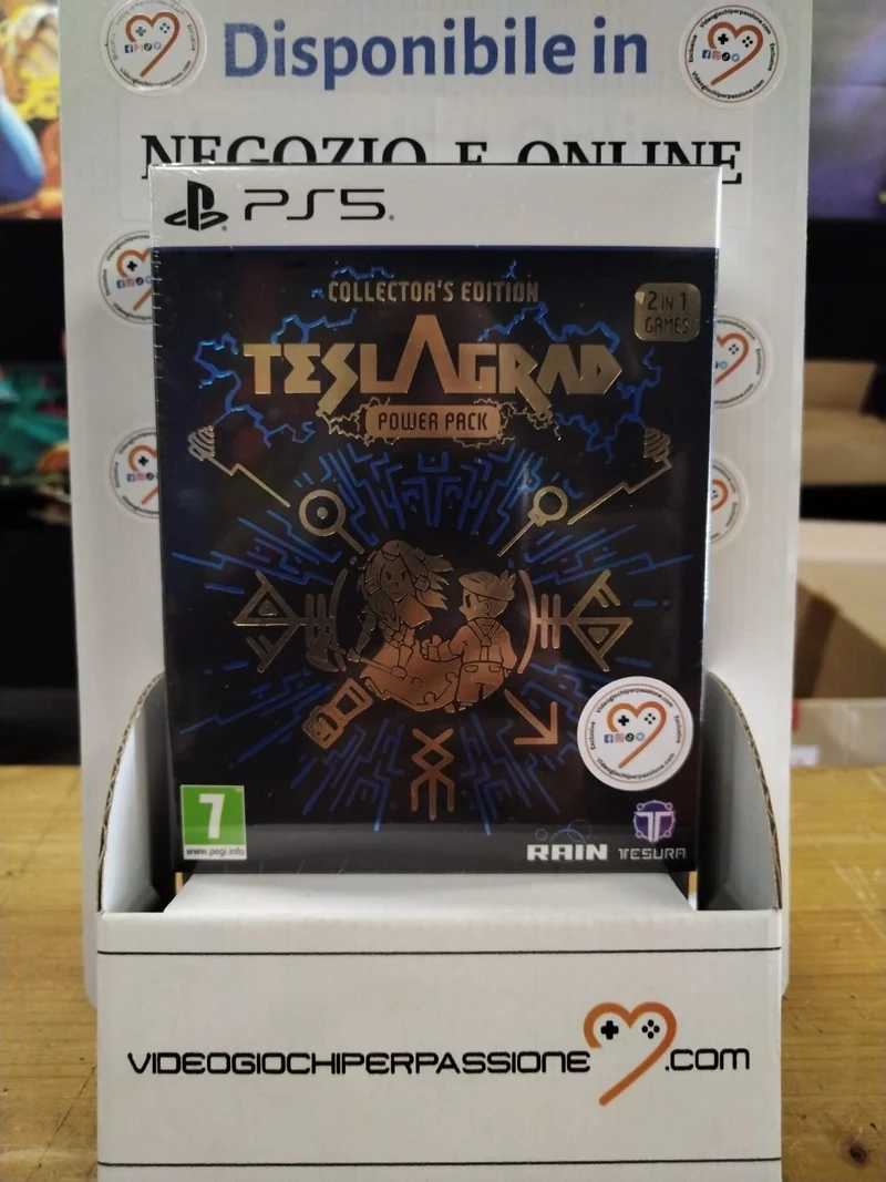 Teslagrad Power Pack Collector’s Edition Playstation 5 Edizione Europea