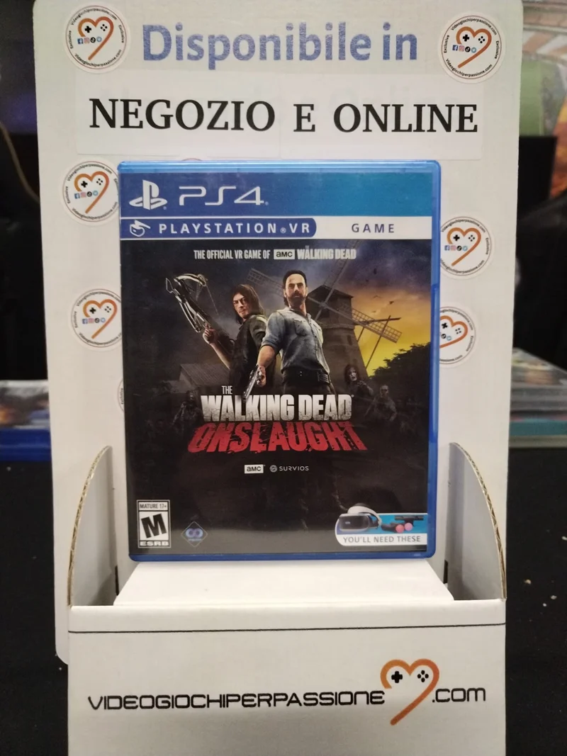 The Walking Dead Onslaught PlayStation 4 (usato garantito)(CON ITALIANO)