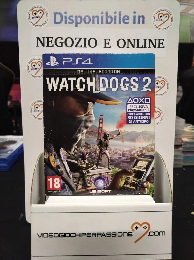 Watch Dogs 2 Deluxe Edition Playstation 4