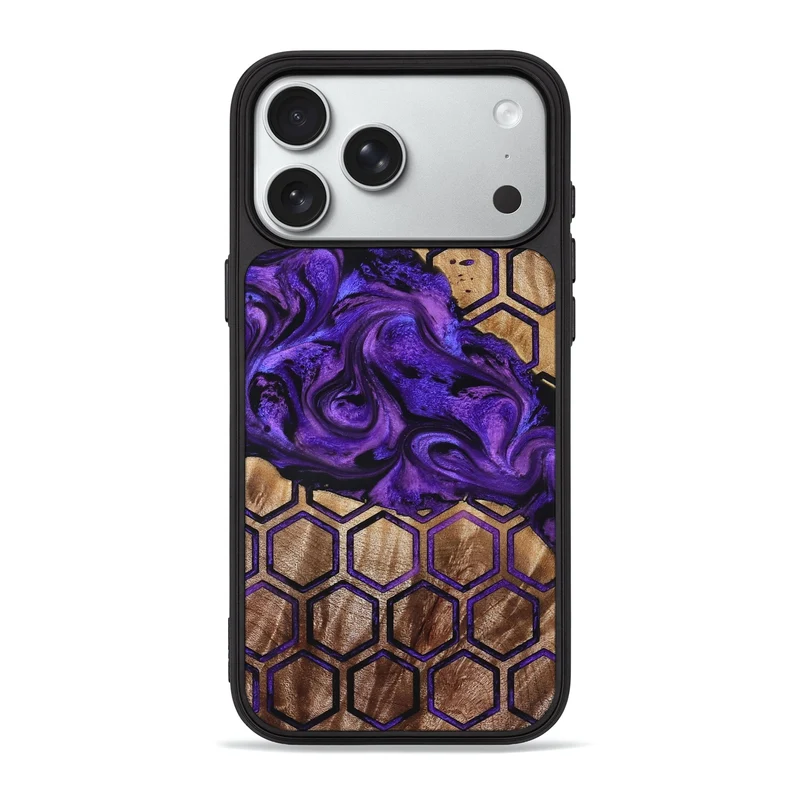 iPhone 18 Pro Max Wood Phone Case - Juana (Pattern, 830107)
