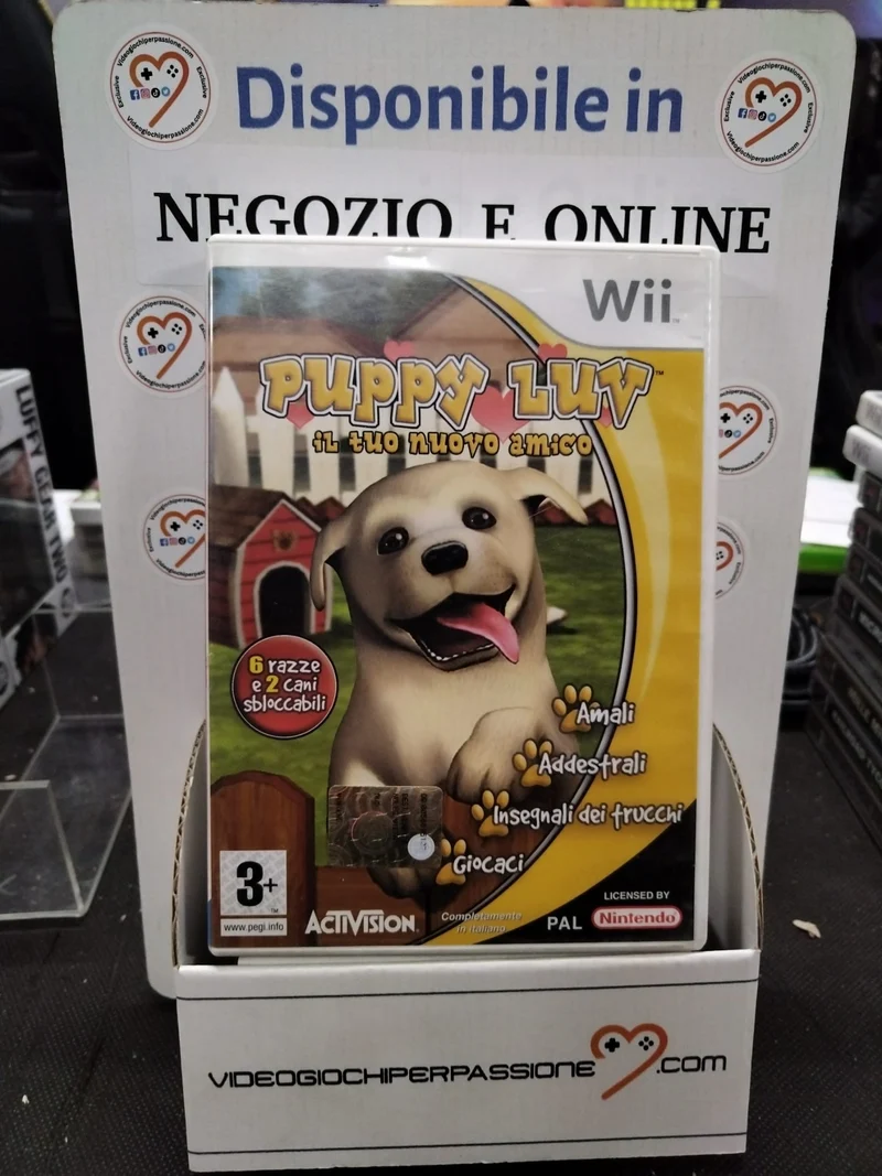 Puppy Luv: il tuo nuovo amico - Nintendo Wii (usato garantito)(ver. italiana)