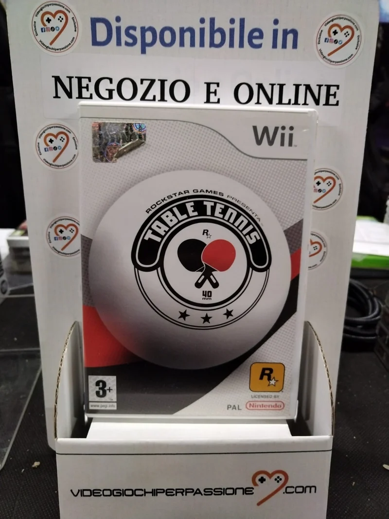 Table Tennis - Nintendo Wii (usato garantito)(ver. italiane)