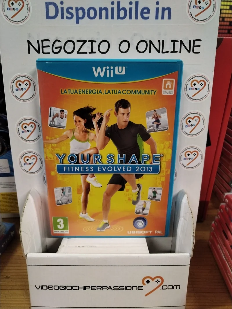 Your Shape: Fitness Evolved 2013 -NINTENDO WiiU (usato)(ver. italiana)