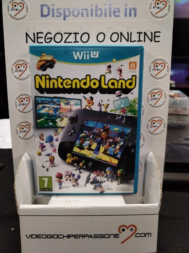 Nintendo Land WIIU (usato garantito)(ver. italiana)
