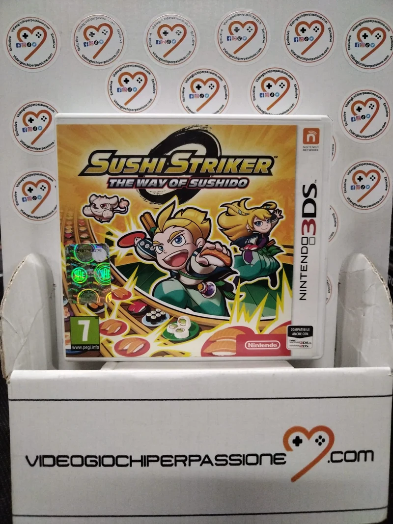 Sushi Striker The Way of Sushido - NINTENDO 3DS (usato garantito)(ver. italiana)