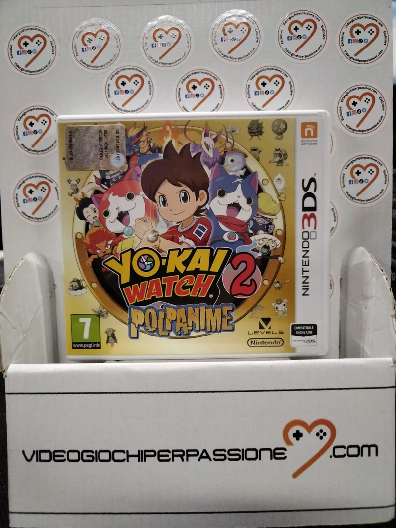 YO-KAI WATCH 2 POLPANIME NINTENDO 3DS (versione italiana) (usato garantito)
