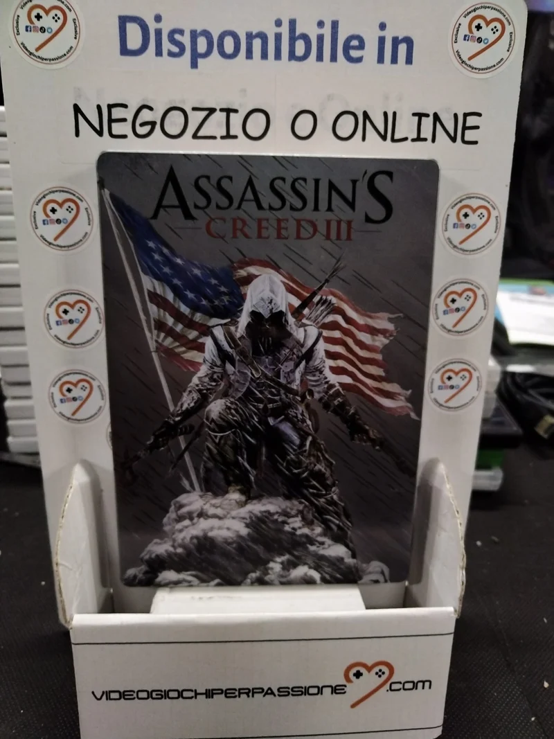 Assassin's creed III XBOX 360 - EDIZIONE STEELBOOK -(usato garantito)(ver. europea)