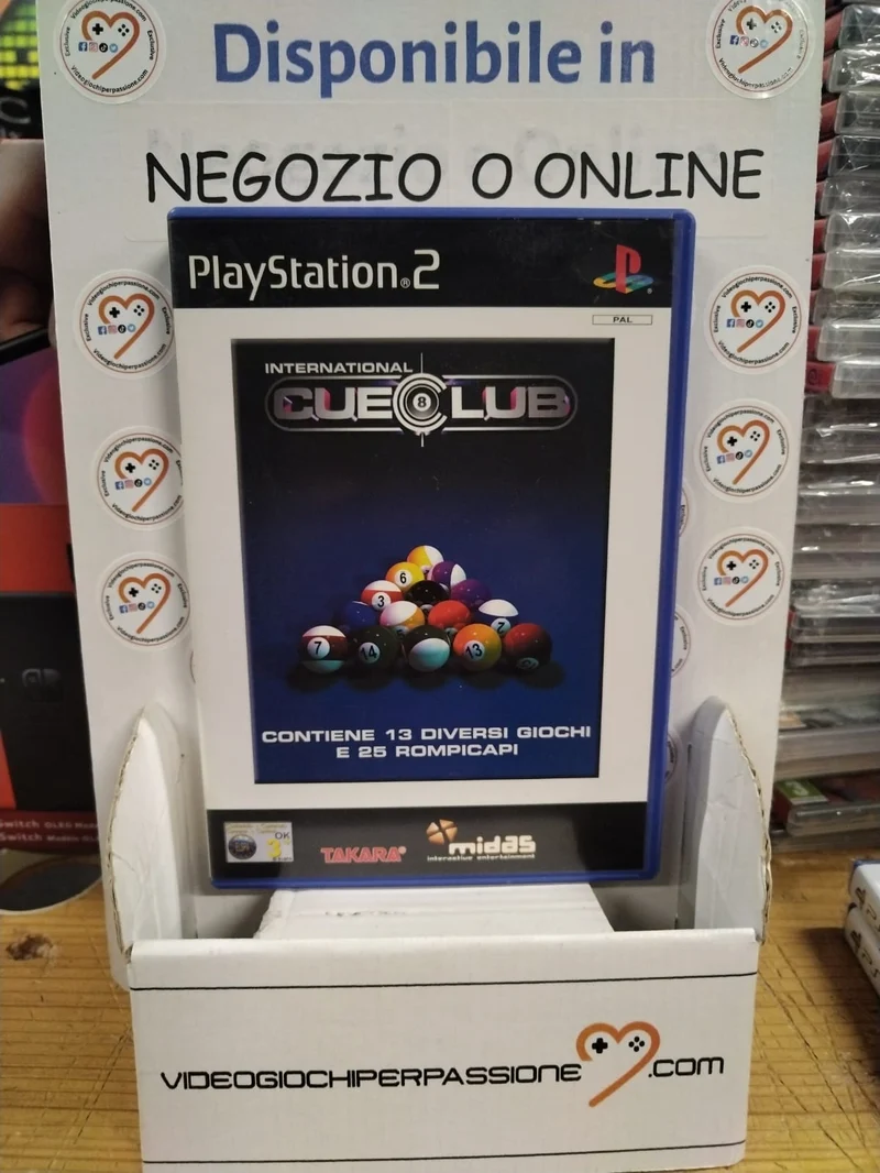 International Cue Club PS2 (usato garantito)(ver. italiana)