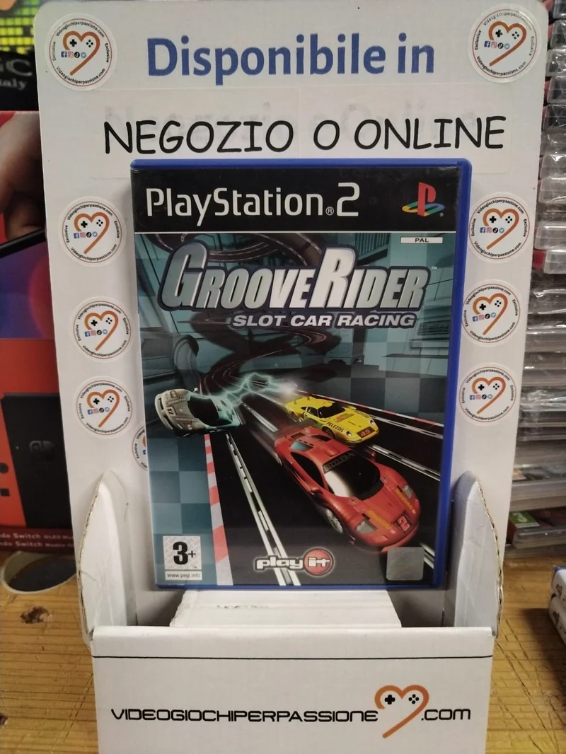 Grooverider - slot car racing PS2 (usato garantito)(ver. italiana)