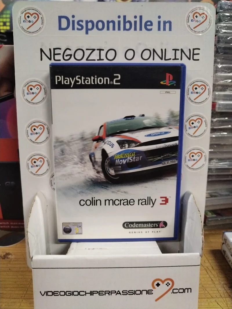 Colin mcrae rally 3 PS2 (usato garantito)(ver. italiana)