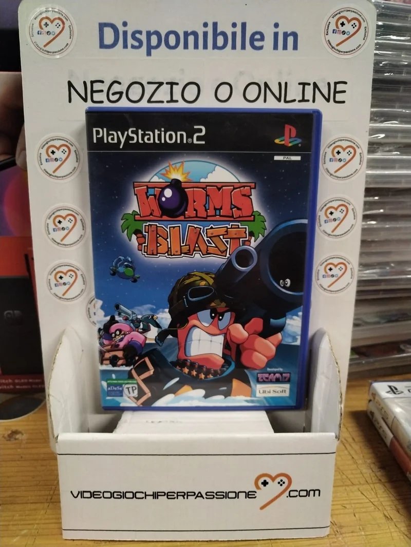 Worms Blast PS2 (usato garantito)(ver. italiana-spagnola)