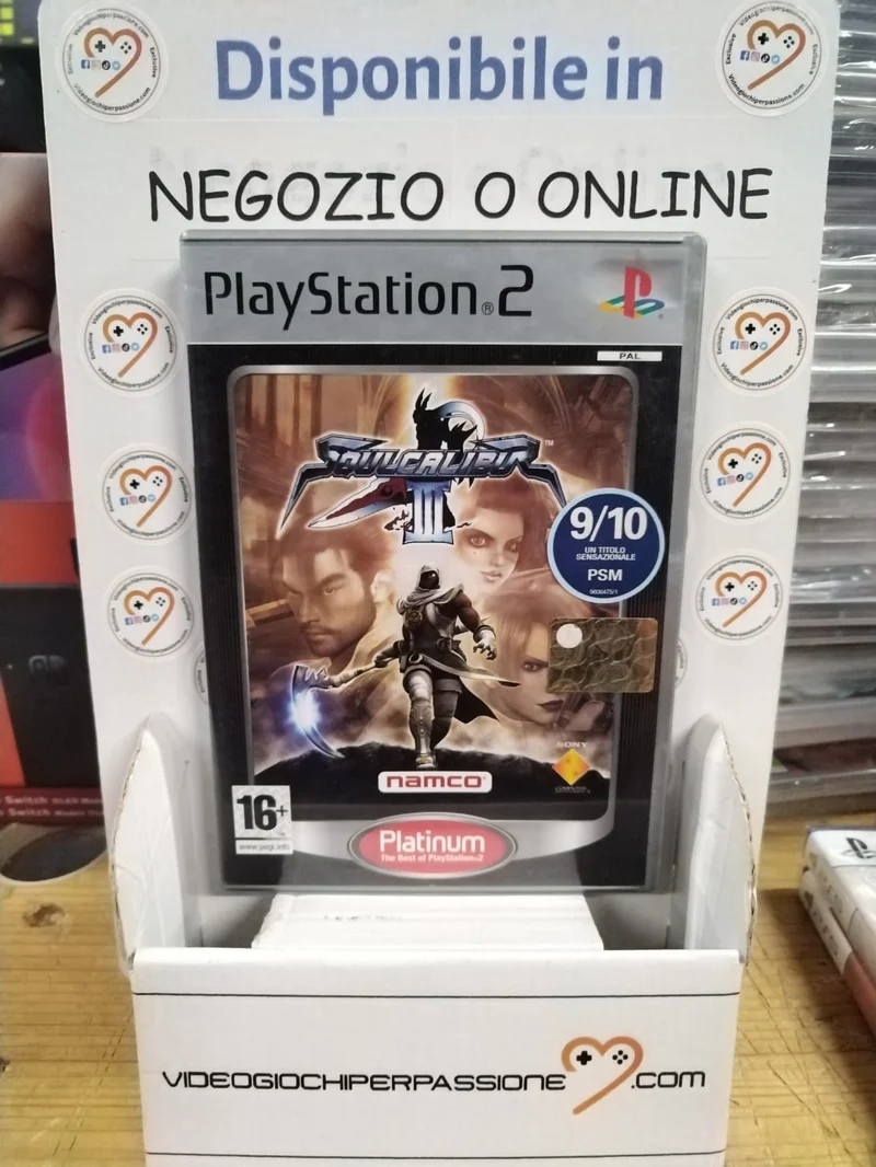 Soulcalibur 3 PS2 (usato garantito)(ver. italiana)