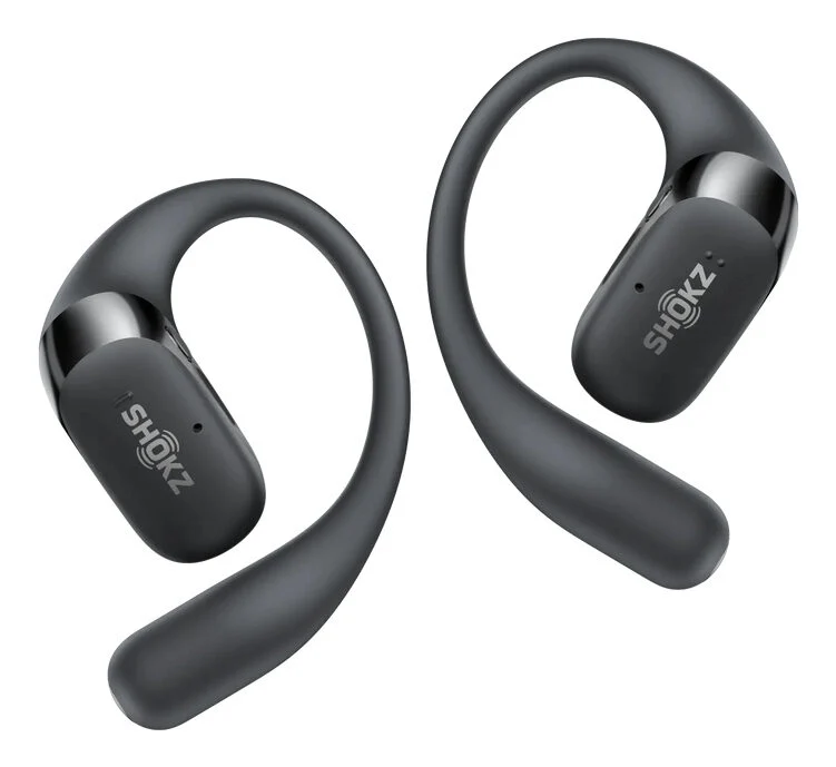 SHOKZ OpenFit 2 Auricolare Wireless A clip, A orecchio aperto Chiamate/Musica/Sport/Tutti i giorni Nero