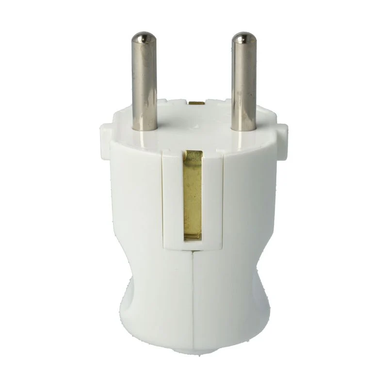 VIMAR 00230.B - Spina 2P+T 16 A 250V standard tedesca (Schuko), bianca, Vimar SUPER NOVA