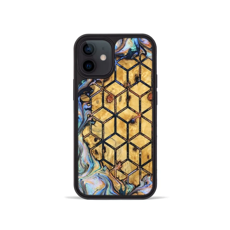 iPhone 12 mini Wood Phone Case - Jaycee (Pattern, 830116)