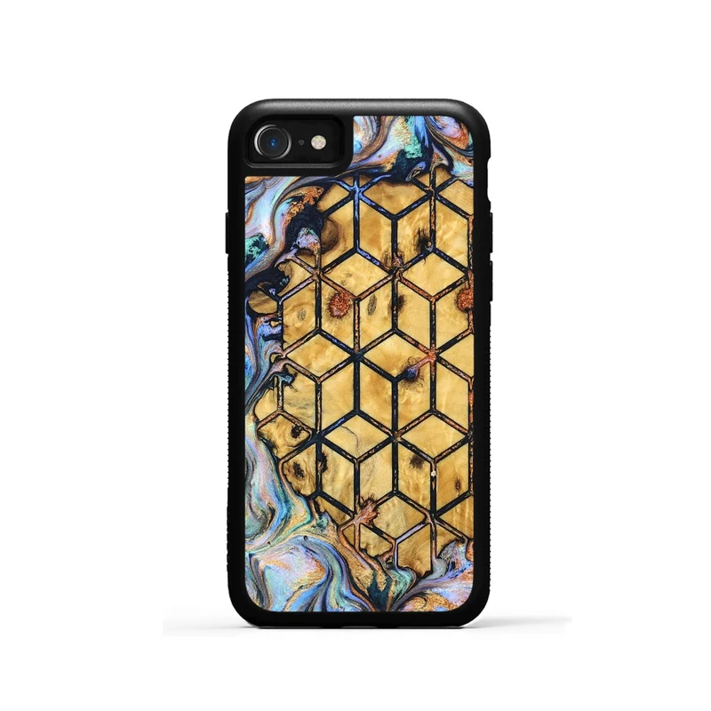 iPhone SE Wood Phone Case - Jaycee (Pattern, 830116)