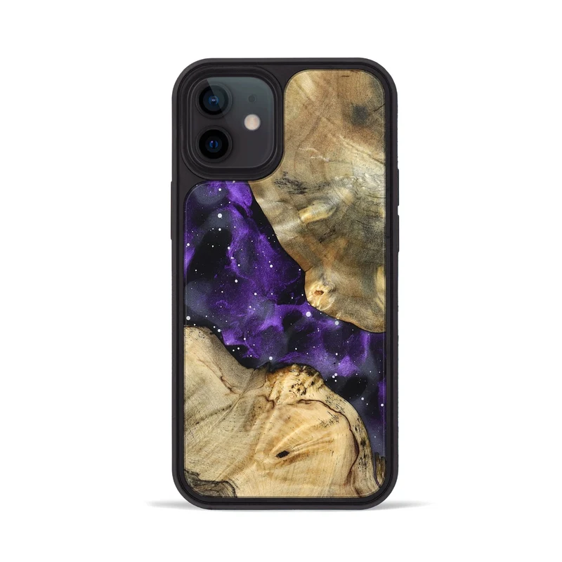 iPhone 12 Wood Phone Case - Aliya (Cosmos, 830054)