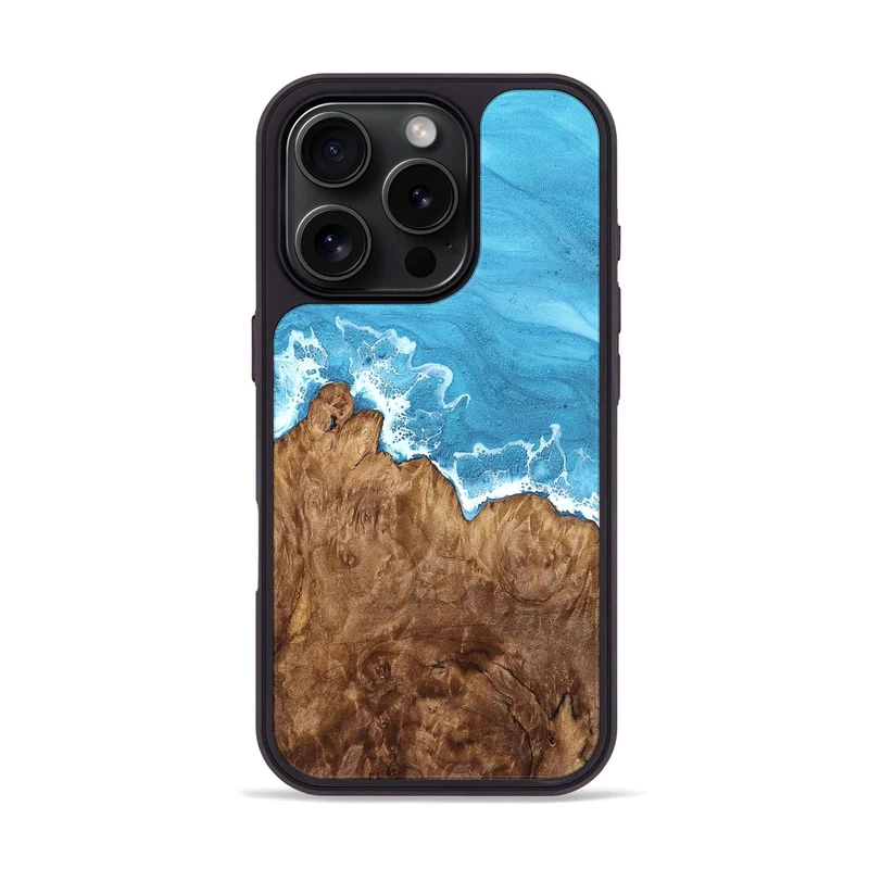 iPhone 16 Pro Wood Phone Case - Erika (Coastal, 830096)