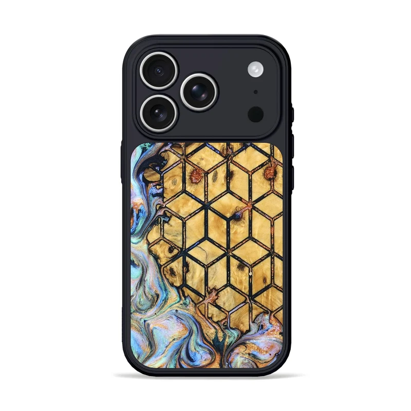 iPhone 17 Pro Wood Phone Case - Jaycee (Pattern, 830116)