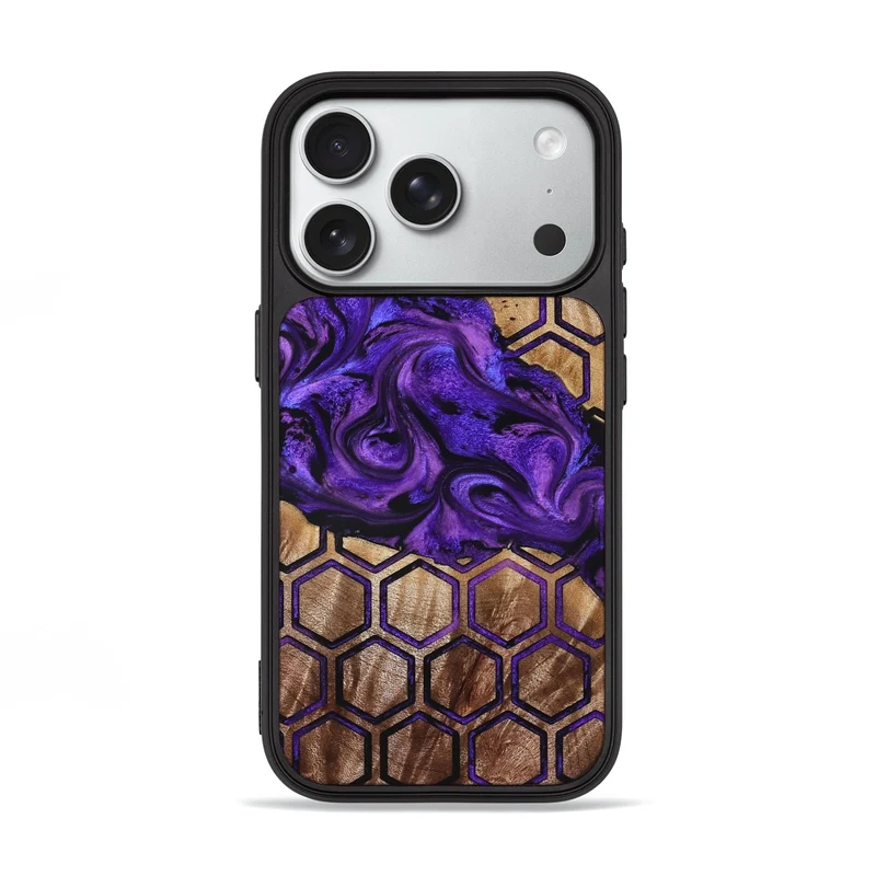 iPhone 18 Pro Wood Phone Case - Juana (Pattern, 830107)