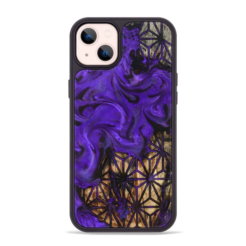 iPhone 14 Plus Wood Phone Case - Clora (Pattern, 830092)
