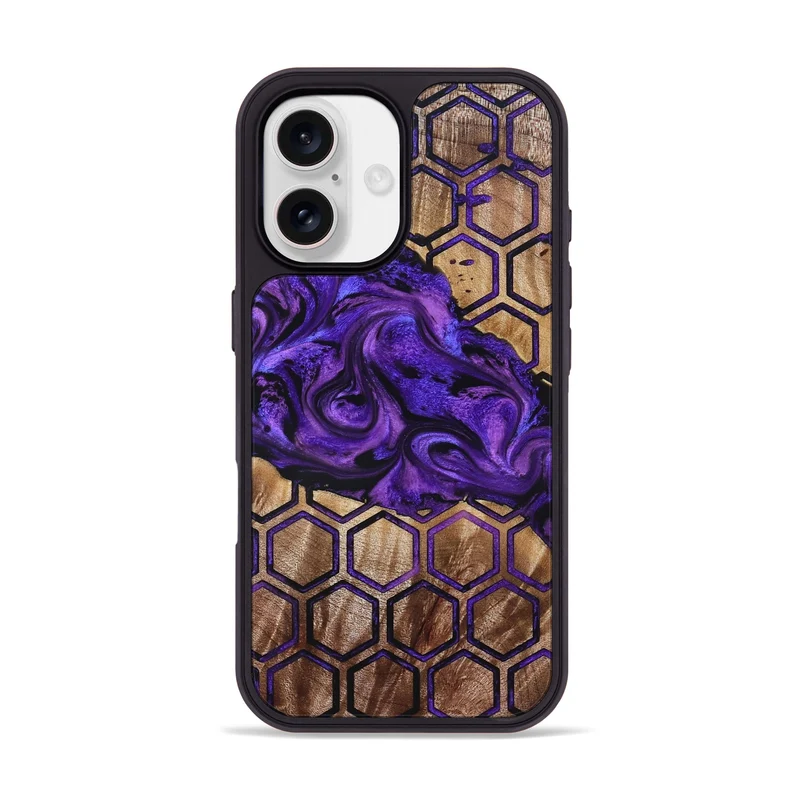 iPhone 17 Wood Phone Case - Juana (Pattern, 830107)