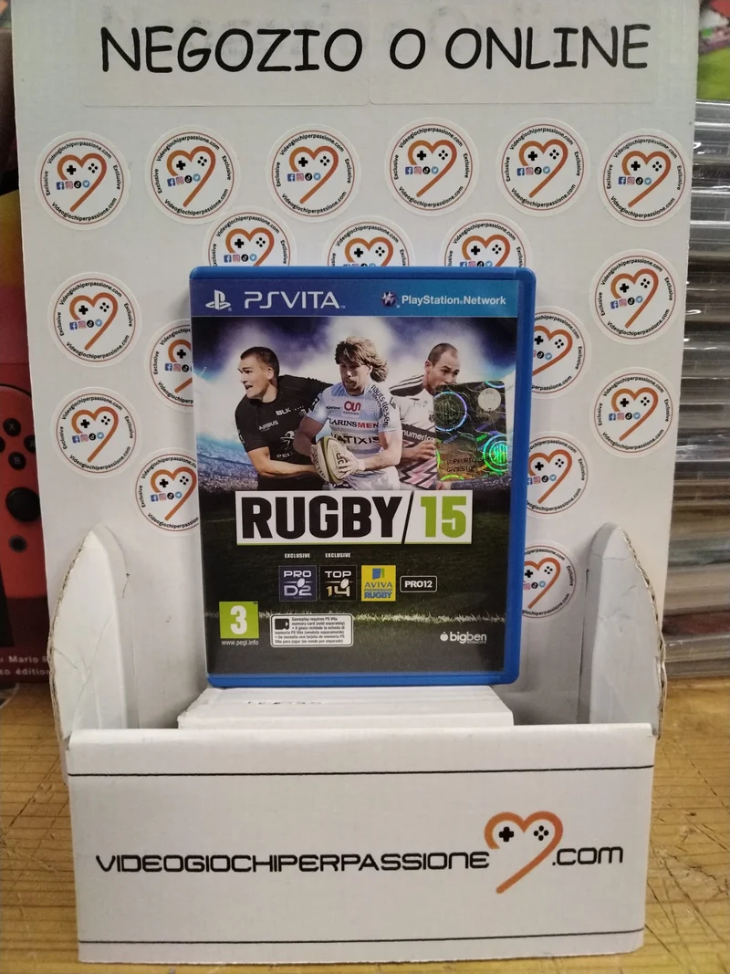 Rugby 15 PS Vita (usato garantito)(versione europea)