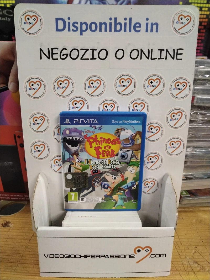 Phineas e Ferb: il Giorno del Dottor Doofenshmirtz PS Vita (usato garantito)(ver. italiana)