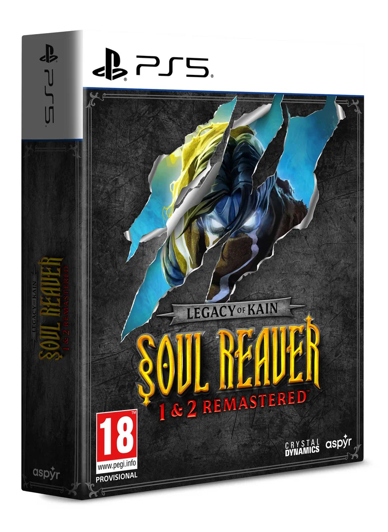 Legacy of Kain Soul Reaver 1 e 2 Remastered Playstation 5 Deluxe Edition Edizione Europea