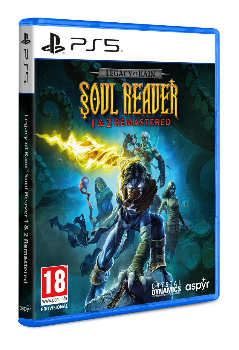 Legacy of Kain Soul Reaver 1 e 2 Remastered Playstation 5 Edizione Italiana