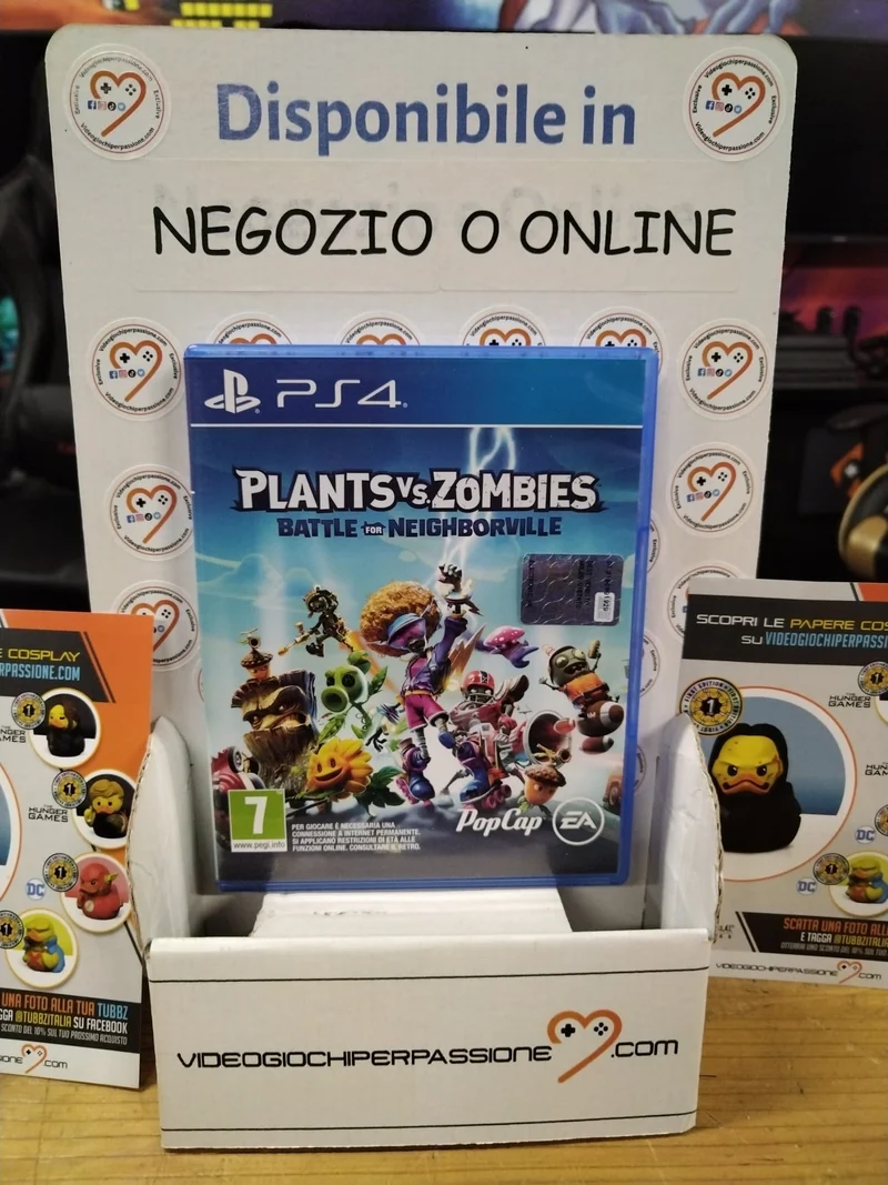 Plants vs. Zombies: Battle for Neighborville PS4 (usato garantito)(ver. italiana)