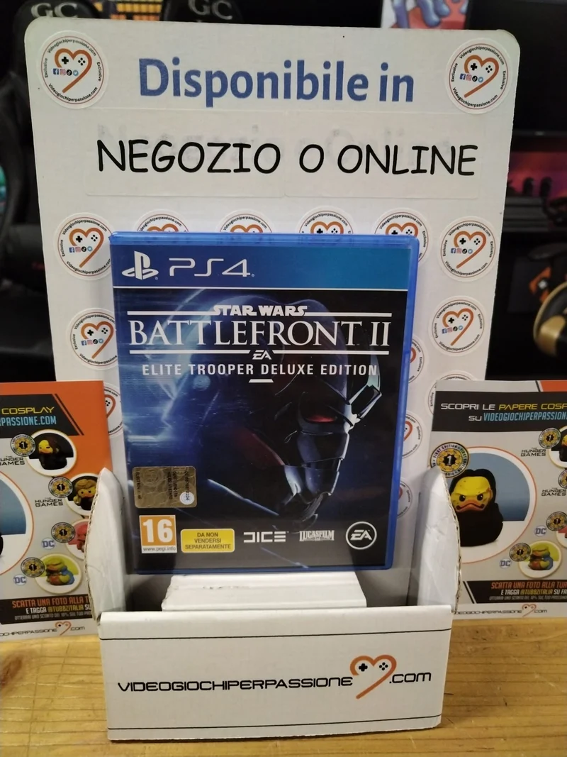 Star Wars BattleFront 2 elite trooper delux edition PS4 (usato garantito)(ver. italiana)