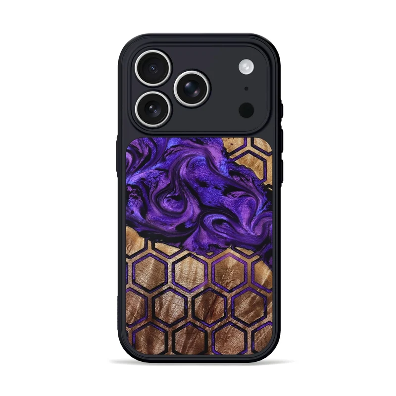 iPhone 17 Pro Wood Phone Case - Juana (Pattern, 830107)