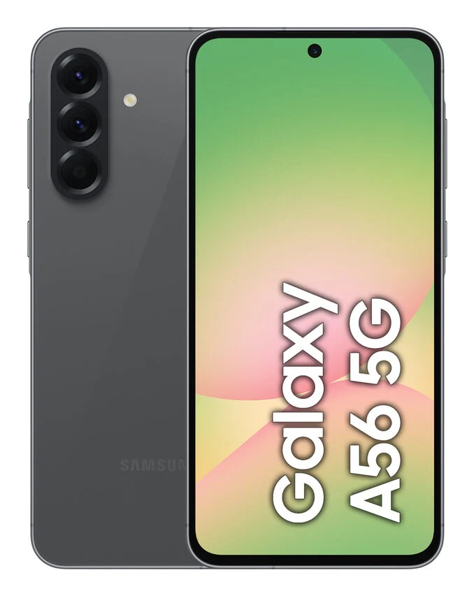 Samsung Galaxy A56 5G, Smartphone con Funzioni intelligenti, Display Super AMOLED 6.7”, 8GB RAM, 256GB, Camera 50MP, Batteria 5.000 mAh, IP67, Awesome Graphite